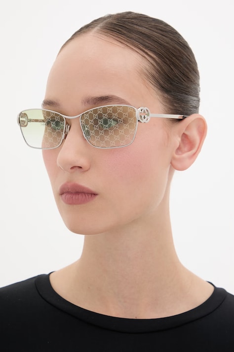 Gucci sunčane naočale za žene srebrne GG2045S