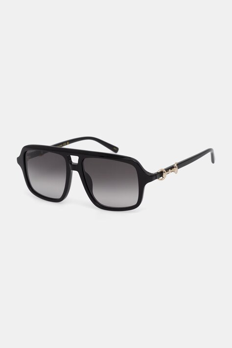 Gucci okulary przeciwsłoneczne damskie czarne GG2052S