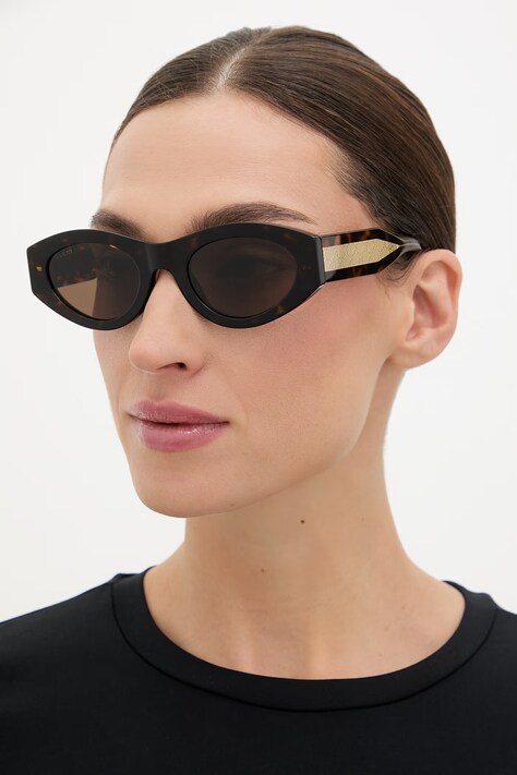 Gucci okulary przeciwsłoneczne damskie brązowe GG2065S