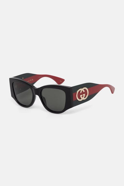 Gucci okulary przeciwsłoneczne damskie czarne GG2115S