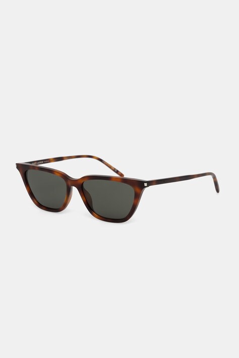 Saint Laurent okulary przeciwsłoneczne wayfarer damskie brązowe SL 889 SULPICE THIN