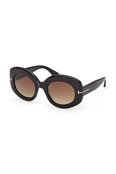 Tom Ford okulary przeciwsłoneczne damskie Claudette czarne FT1346.5101F
