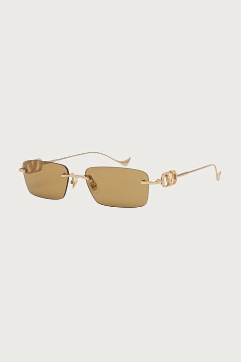 Valentino Eyewear Okulary przeciwsłoneczne damskie złote VG0067S
