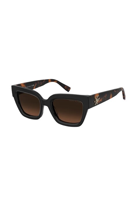 Tommy Hilfiger Okulary przeciwsłoneczne damskie brązowe TH 2402/S