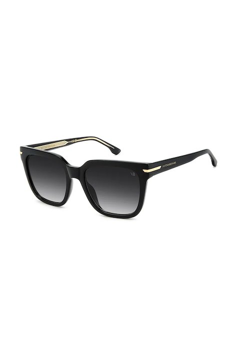 Victoria Beckham Okulary przeciwsłoneczne kwadratowe damskie czarne VB 1003/S
