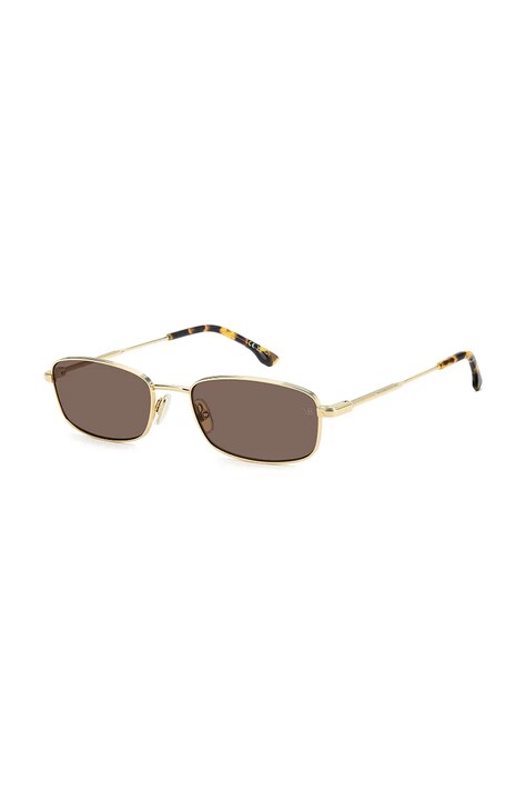 Victoria Beckham Okulary przeciwsłoneczne damskie złote VB 1001/S