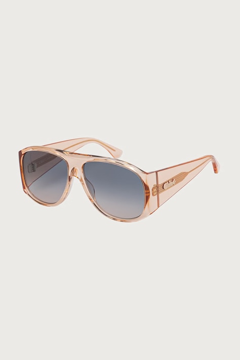 Chloe Okulary przeciwsłoneczne damskie pomarańczowe CH0347S