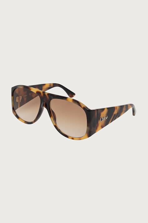 Chloe Okulary przeciwsłoneczne damskie brązowe CH0347S