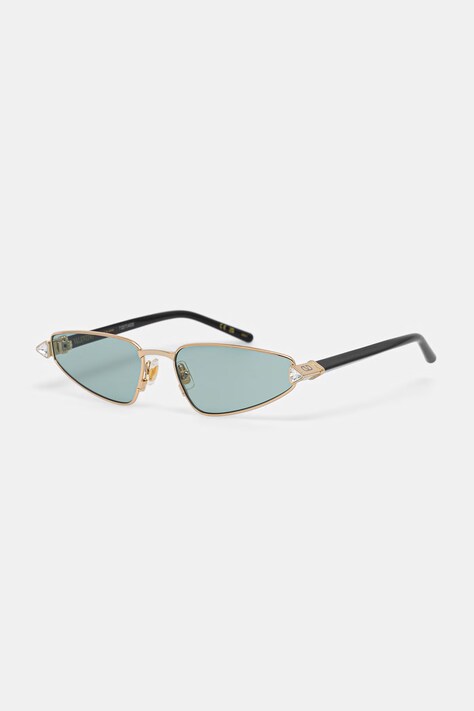 Valentino Eyewear okulary przeciwsłoneczne damskie złote VG0035S