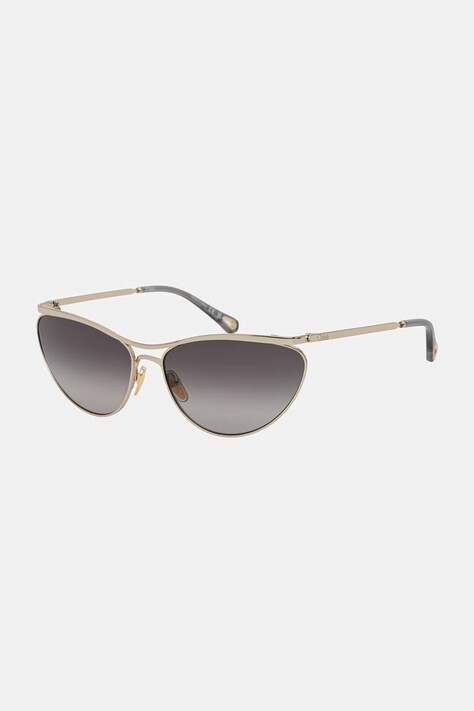 Chloe okulary przeciwsłoneczne kocie oczy damskie złote CH0386S