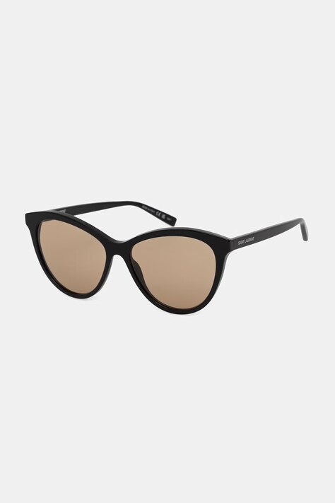 Saint Laurent okulary przeciwsłoneczne kocie oczy damskie czarne SL 456
