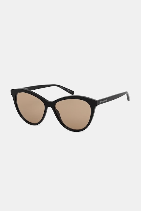 Saint Laurent okulary przeciwsłoneczne kocie oczy damskie czarne SL 456