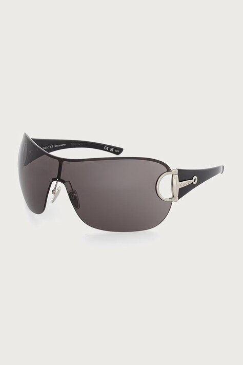 Gucci okulary przeciwsłoneczne damskie czarne GG2174S
