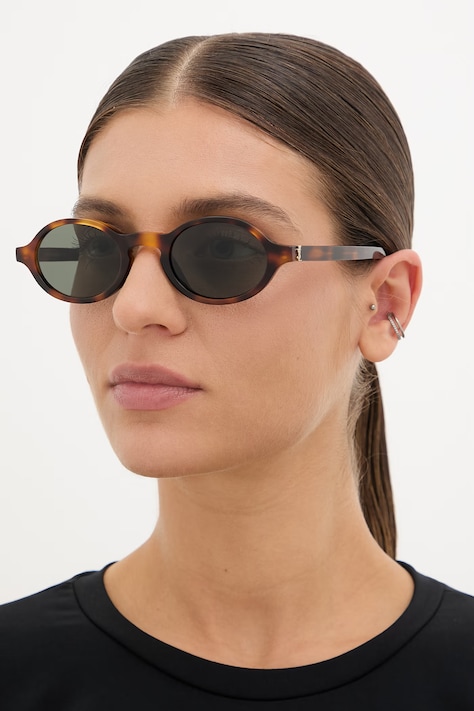 Saint Laurent sluneční brýle dámské hnědé SL M161