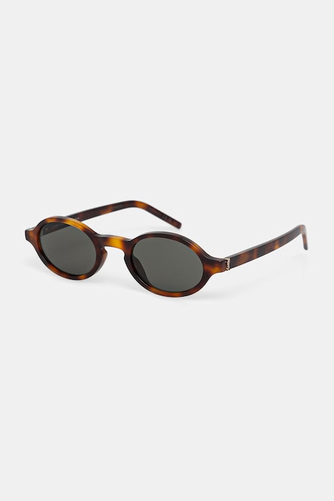 Saint Laurent okulary przeciwsłoneczne damskie brązowe SL M161