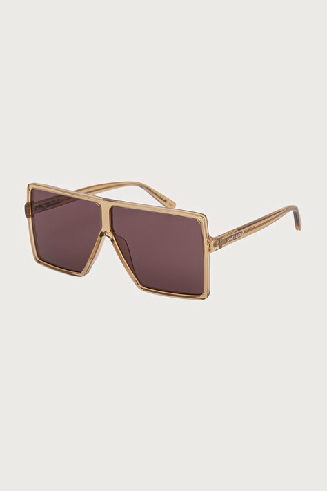 Saint Laurent Okulary przeciwsłoneczne damskie BETTY beżowe SL 909 BETTY S