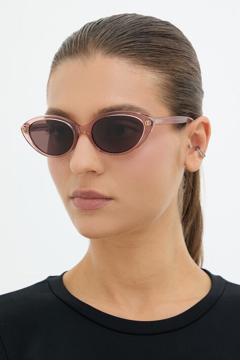 Gucci γυαλιά ηλίου cat-eye γυναικεία ροζ GG2110S