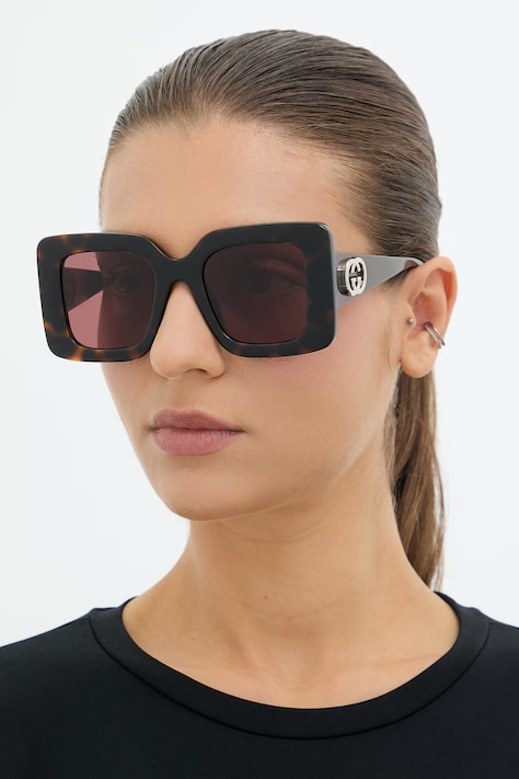 Gucci γυαλιά ηλίου Γυναικεία καφέ GG2025S