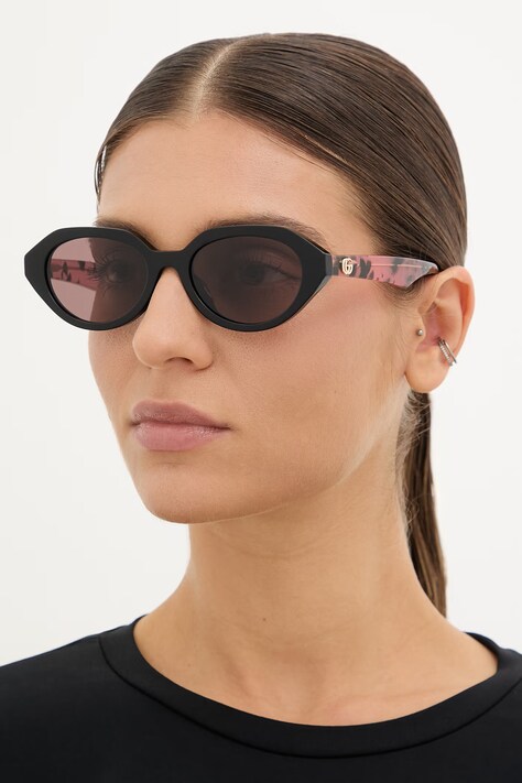 Gucci okulary przeciwsłoneczne damskie czarne GG2178S