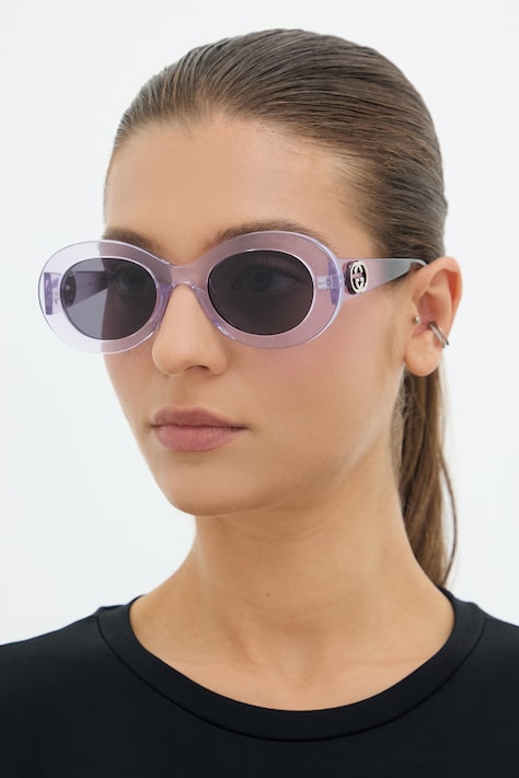 Gucci occhiali da sole da donna violetti GG2026S