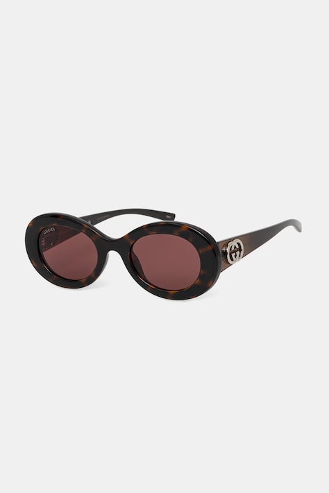 Gucci okulary przeciwsłoneczne damskie brązowe GG2026S