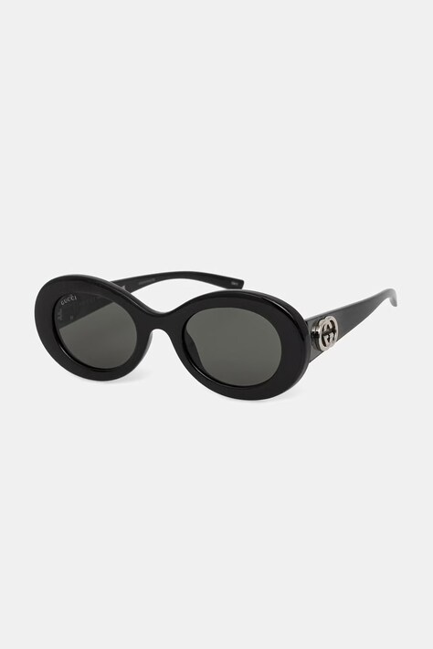 Gucci okulary przeciwsłoneczne damskie czarne GG2026S