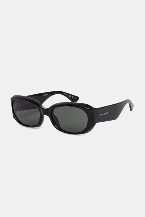 Saint Laurent okulary przeciwsłoneczne damskie brązowe SL 868