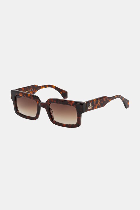 Vivienne Westwood okulary przeciwsłoneczne damskie Costello brązowe VW5089