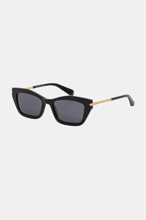 AllSaints okulary przeciwsłoneczne kocie oczy damskie Ada czarne ALS5039