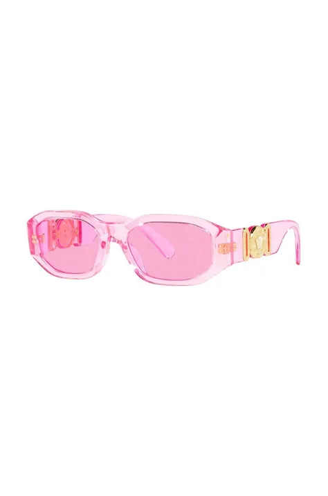 Versace okulary przeciwsłoneczne dziecięce kolor fioletowy 0VK4429U