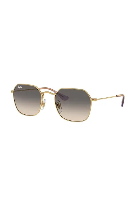 Дитячі сонцезахисні окуляри Ray-Ban колір золотий 0RJ9594S