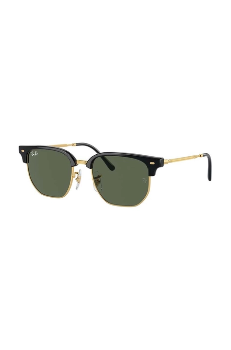 Дитячі сонцезахисні окуляри Ray-Ban NEW CLUBMASTER колір чорний 0RJ9116S