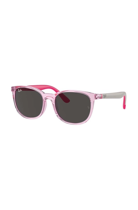 Ray-Ban ochelari de soare copii culoarea roz, 0RJ9079S