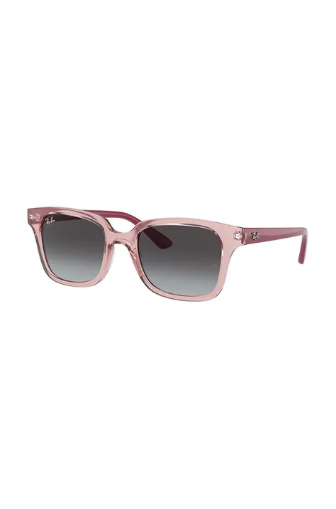 Otroška sončna očala Ray-Ban roza barva, 0RJ9071S