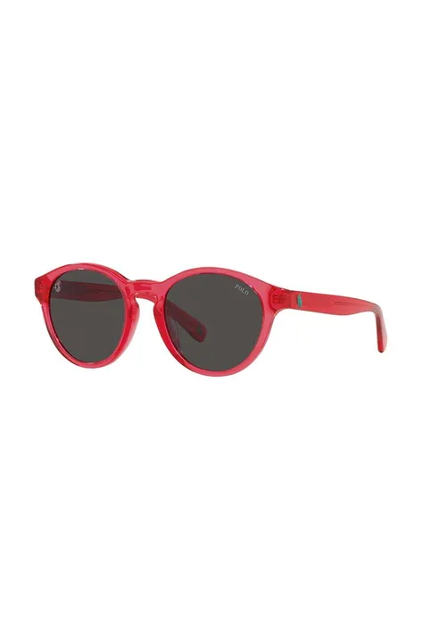 Polo Ralph Lauren gyerek napszemüveg piros, 0PP9505U