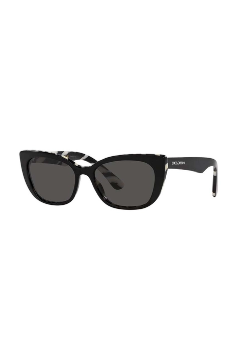 Dolce & Gabbana ochelari de soare copii culoarea negru, 0DX4427