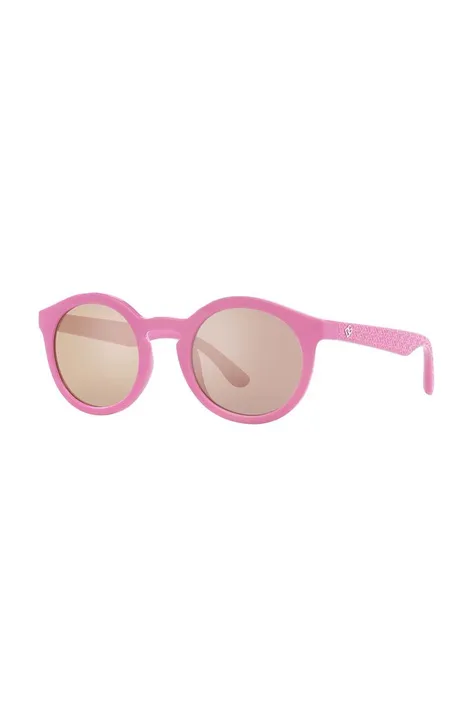 Παιδικά γυαλιά ηλίου Dolce & Gabbana χρώμα: ροζ, 0DX6002 0DX6002