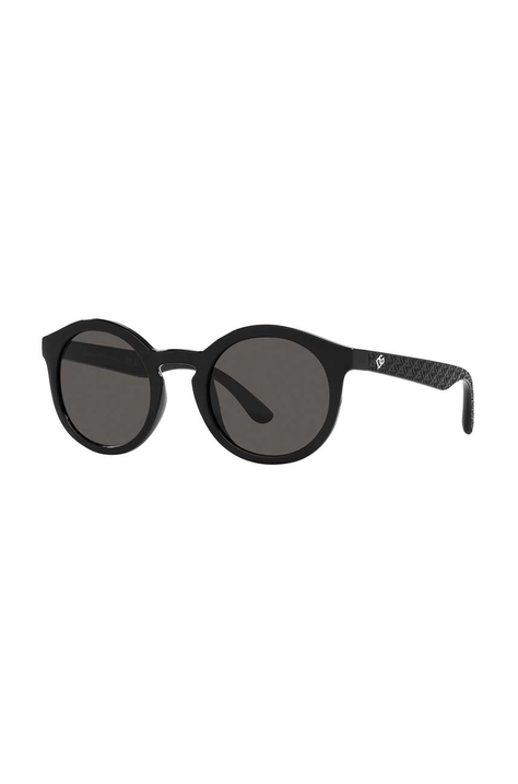 Dolce & Gabbana ochelari de soare copii culoarea negru, 0DX6002