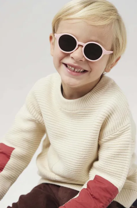 Detské slnečné okuliare IZIPIZI KIDS PLUS #d ružová farba, #d