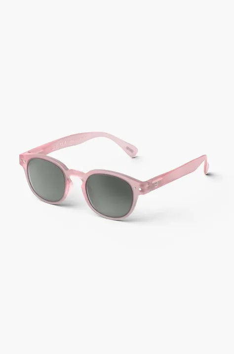 IZIPIZI okulary przeciwsłoneczne dziecięce JUNIOR SUN #c kolor różowy #c