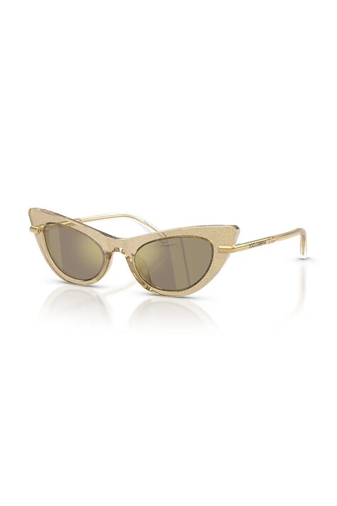 Dětské sluneční brýle Dolce & Gabbana zlatá barva, 0DX4008