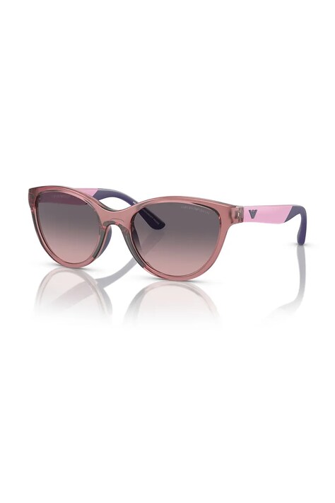 Дитячі сонцезахисні окуляри Emporio Armani колір рожевий 0EK4003
