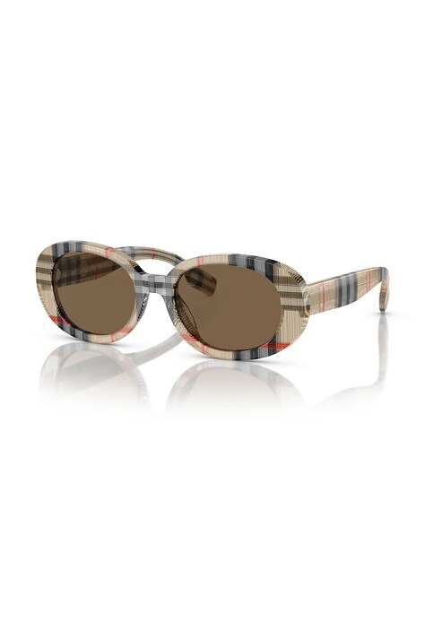 Dětské sluneční brýle Burberry béžová barva, 0JB4339