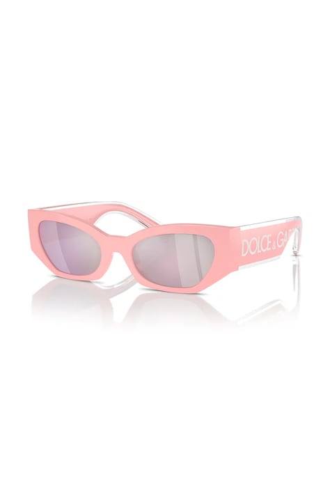 Dolce & Gabbana okulary przeciwsłoneczne dziecięce różowe 0DX6003