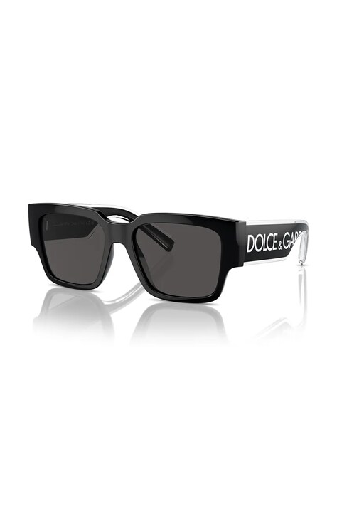 Dolce & Gabbana okulary przeciwsłoneczne dziecięce czarne 0DX6004