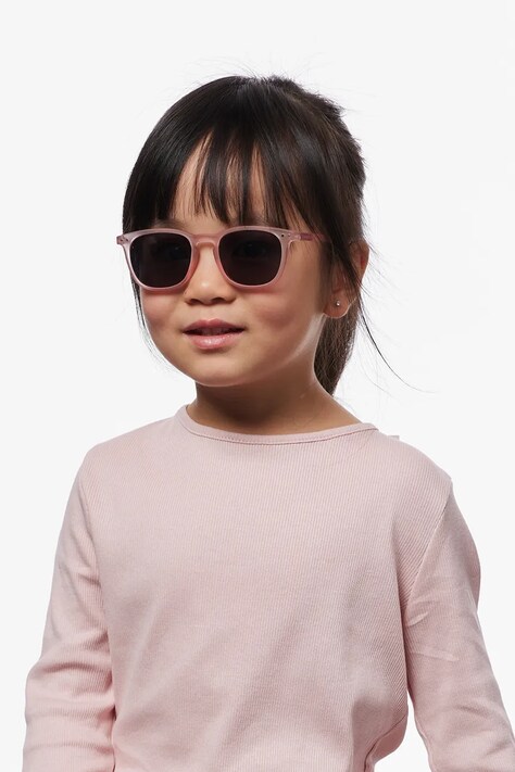 IZIPIZI okulary przeciwsłoneczne dziecięce KIDS #e różowe #e