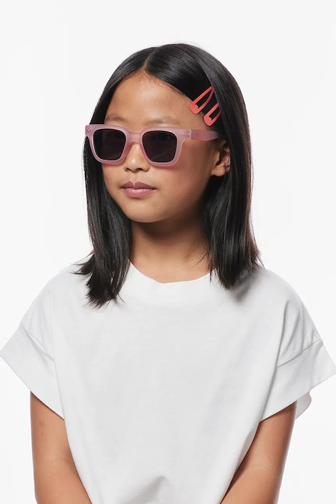 IZIPIZI okulary przeciwsłoneczne dziecięce JUNIOR #road różowe #road