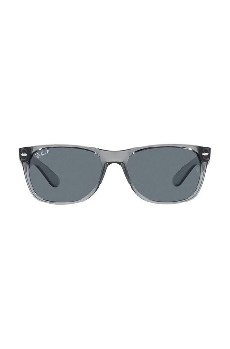 Дитячі сонцезахисні окуляри Ray-Ban колір сірий