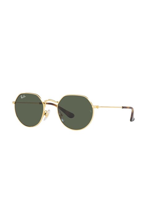 Detské slnečné okuliare Ray-Ban Junior Jack JUNIOR JACK zelená farba, 0RJ9565S, 0RJ9565S