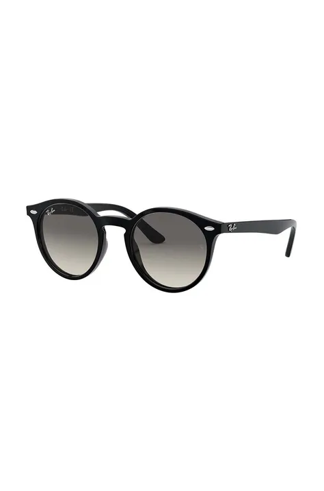Дитячі сонцезахисні окуляри Ray-Ban Junior колір чорний 0RJ9064S